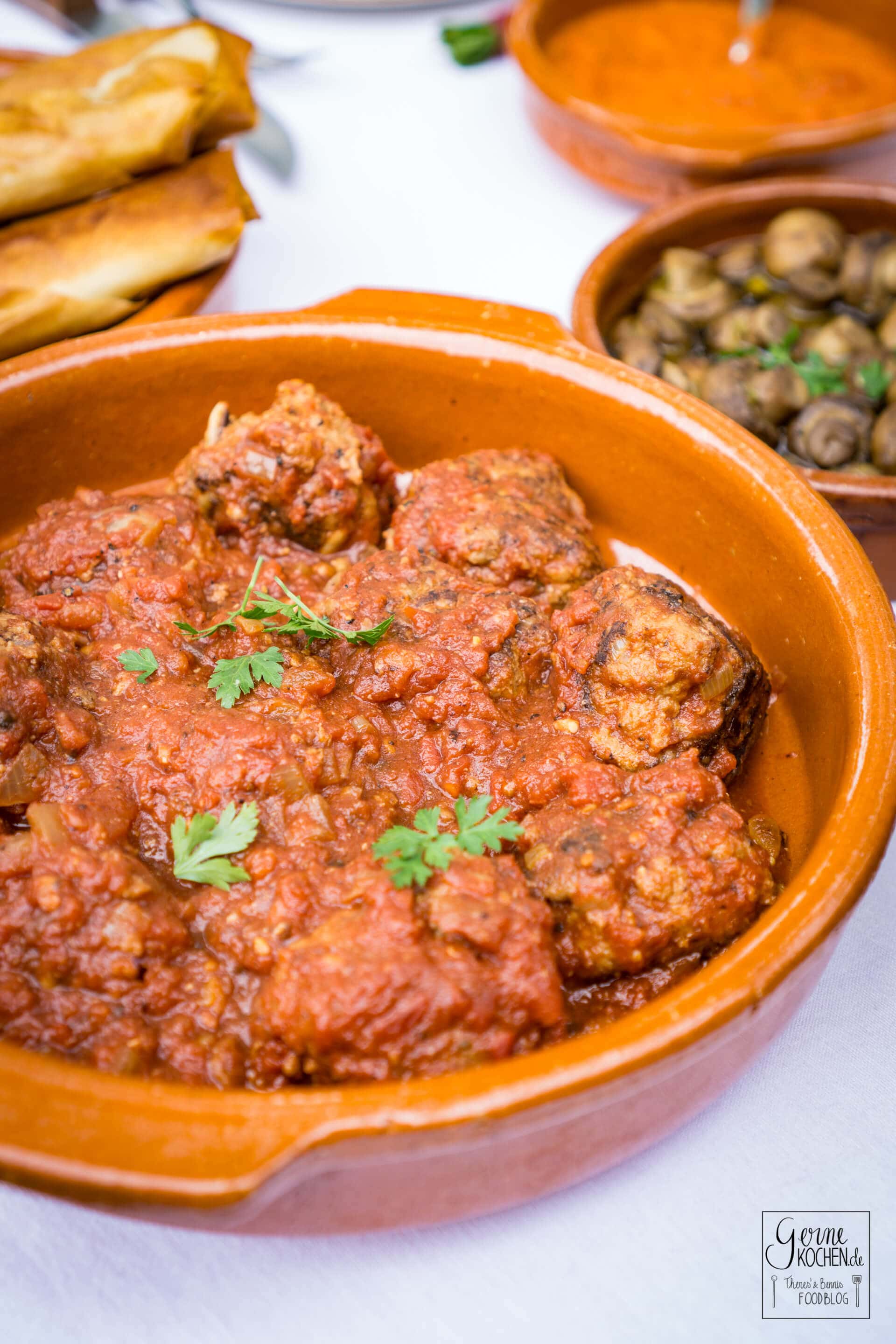 Rezept: Albondigas - Spanische Fleischbällchen nach Gernekochen.de