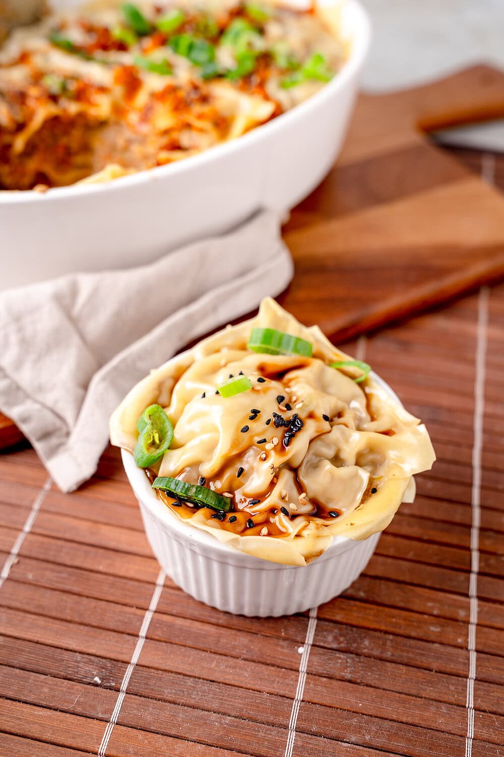 Dumpling Lasagne