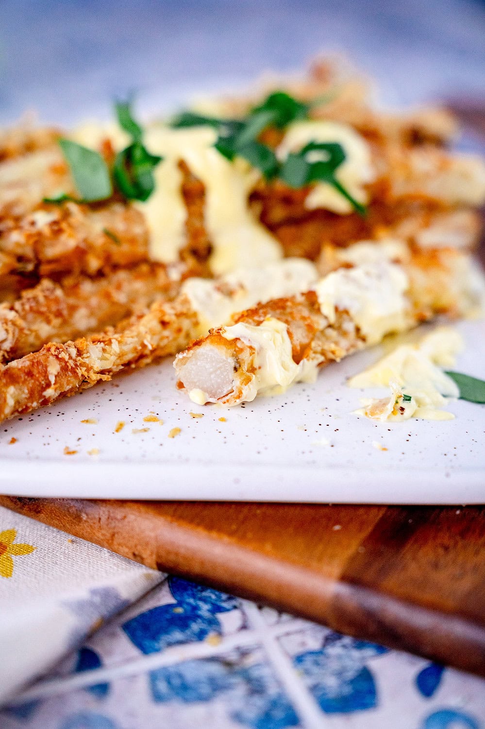 Asparagus from the hot air fryer