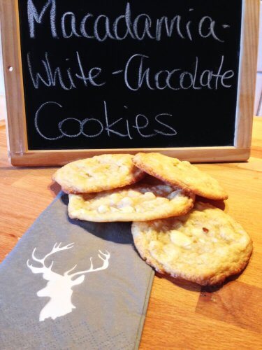 Macadamia – White Chocolate-Cookies