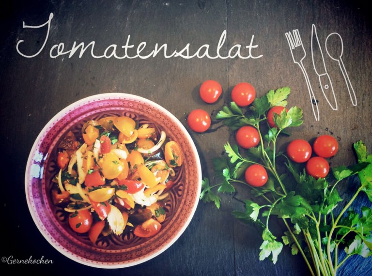Tomatensalat – Die Sonne Italiens in der Schüssel