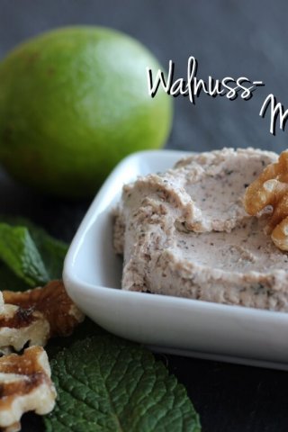 Walnuss-Minz-Dip