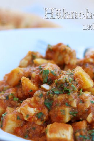 Spanische Hähnchenpfanne