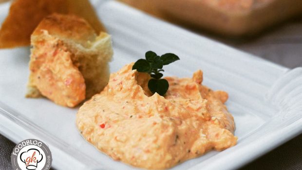 Knoblauch Feta Creme