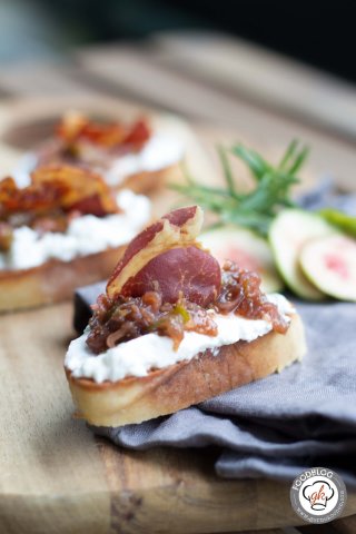 Feigenragout Bruschetta