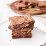 Nuss-Nougat-Brownies