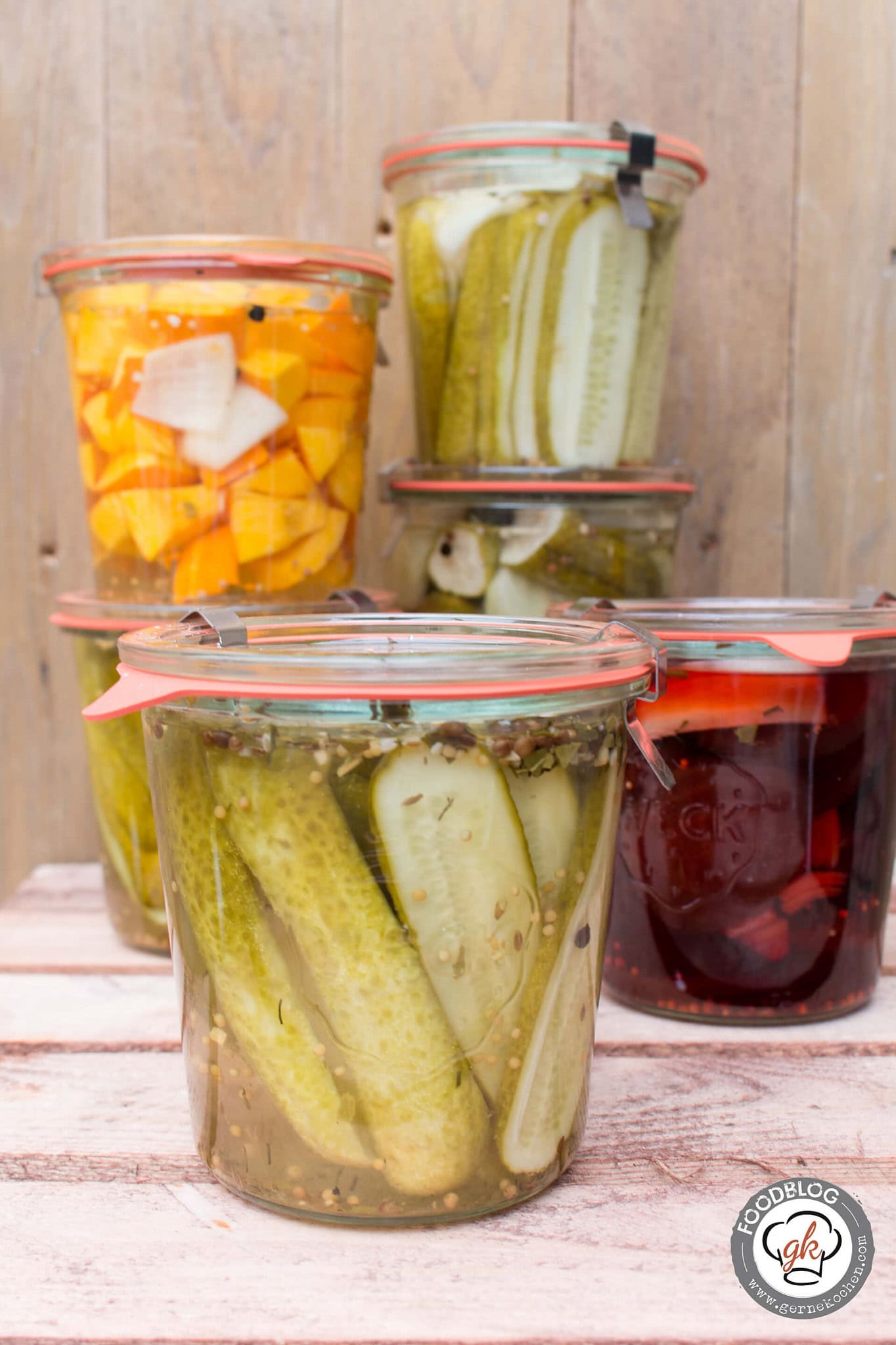 Rezept: Eingelegte Gurken - Unser Universal-Aufguss - Gernekochen