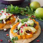 Butternut-Kürbis-Tostada