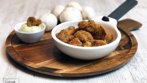 Frittierte Champignons