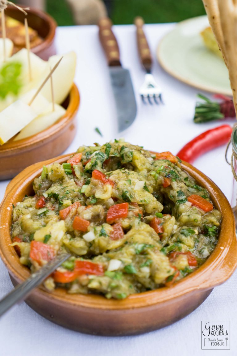 Türkischer Auberginensalat – Patlican Salata