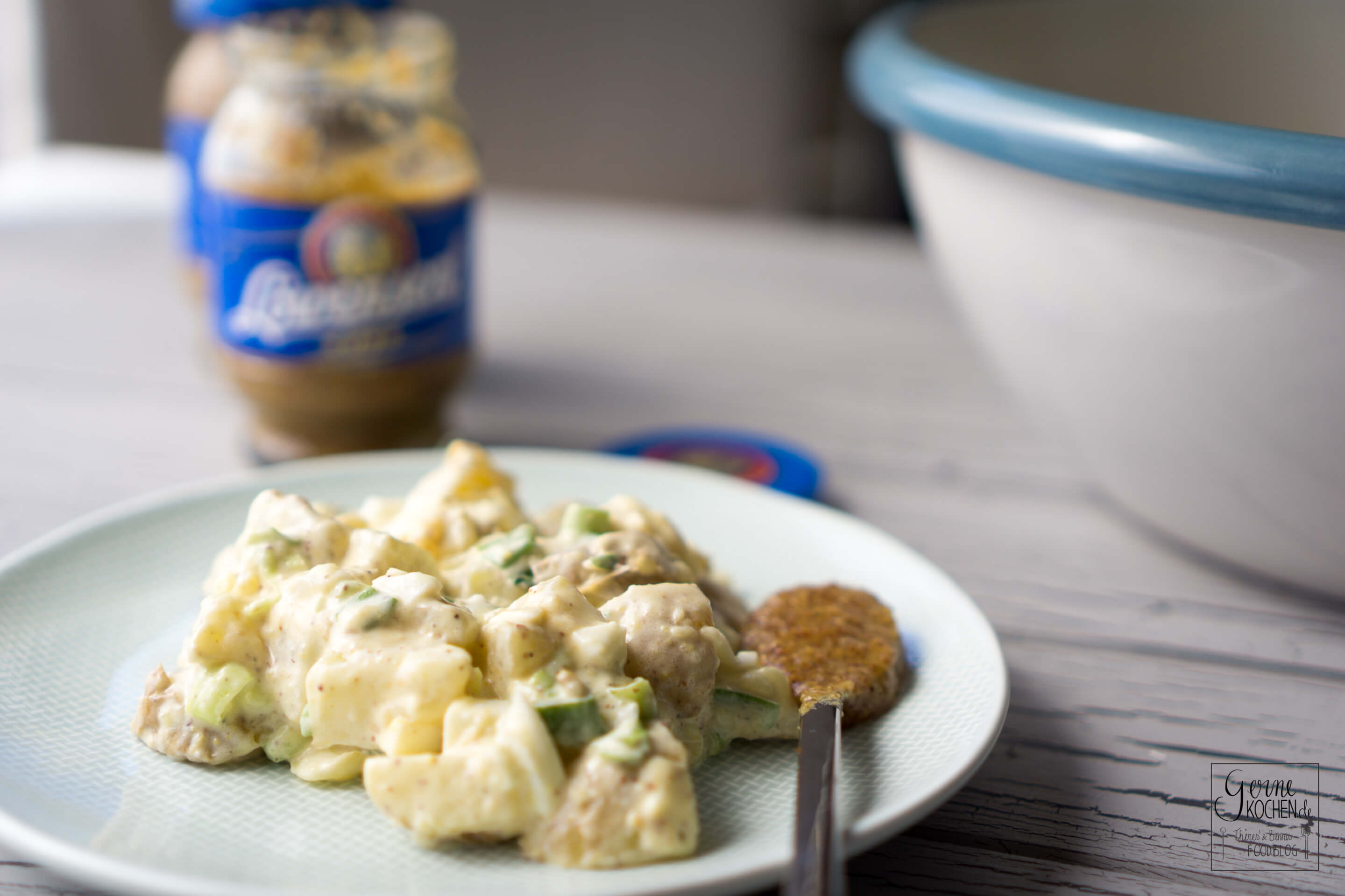 Rezept: Kartoffelsalat mit süßem Senf - gernekochen.de