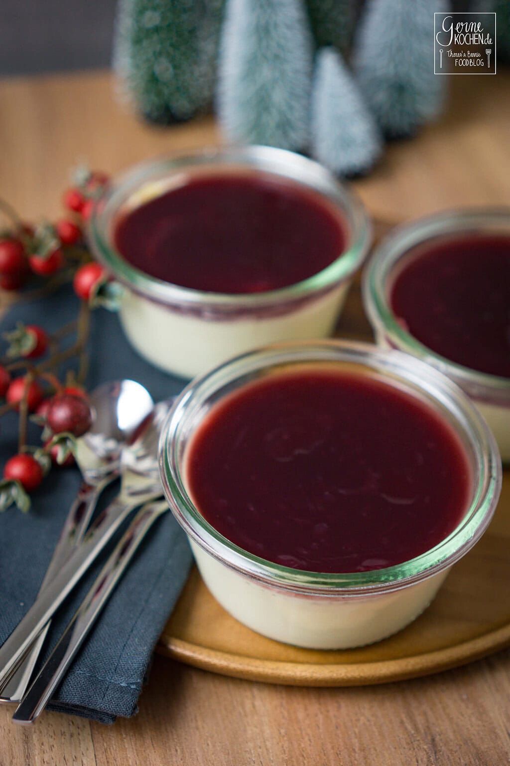 Weihnachts Panna Cotta