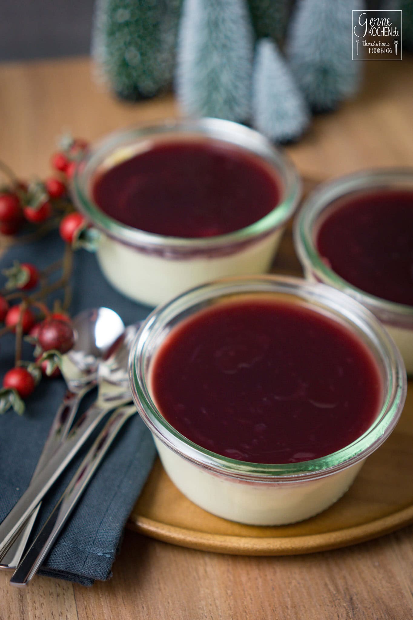 Weihnachts Panna Cotta