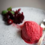 Hibiskus-Cranberry-Sorbet