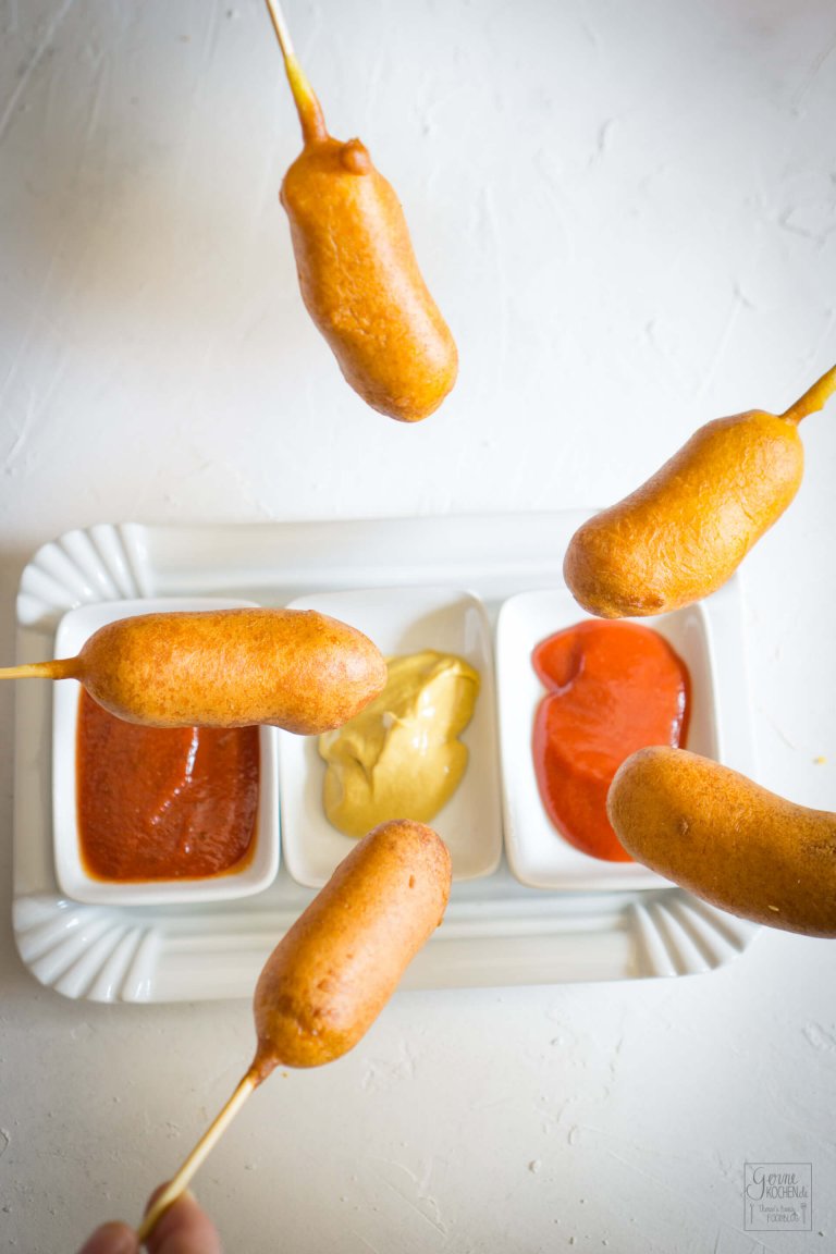 Corndogs – Hot Dogs frittiert