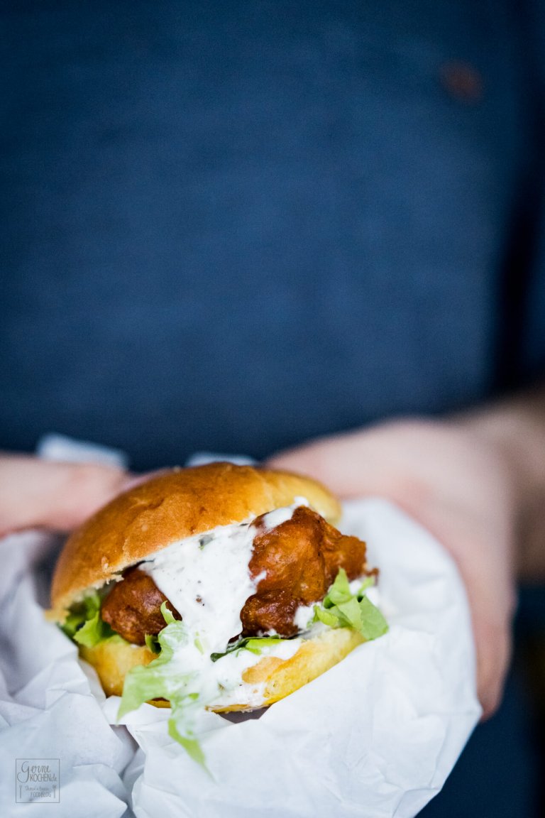 Rezept Unser bester Chicken Burger gernekochen.de