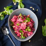 rote bete-couscous