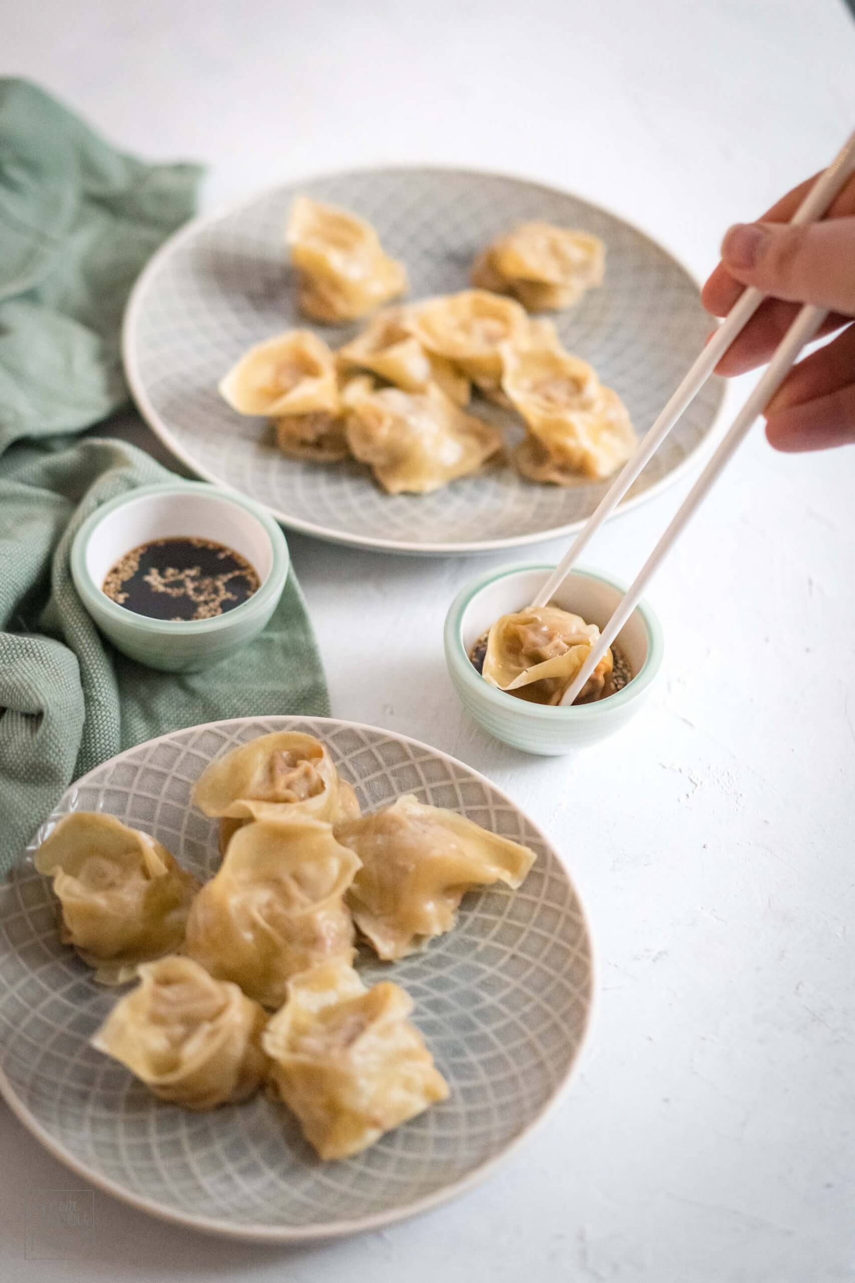 Mandu - Koreanische Teigtaschen - Rezept von Gernekochen.de