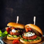 Caprese-Burger