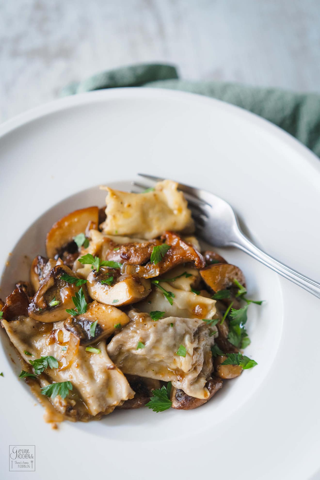 Agnolotti mit Beef Wellington Füllung Rezept von Gernekochen.de