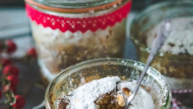 Butterstollen im Glas