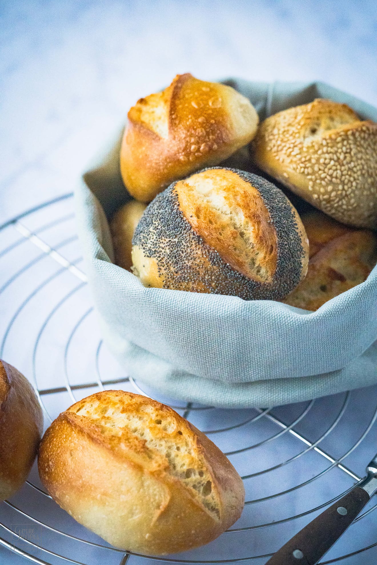 Rezept: Sonntagsbrötchen - ohne großen Aufwand - Gernekochen.de Rezept: Sonntagsbrötchen - ohne großen Aufwand - Gernekochen.de