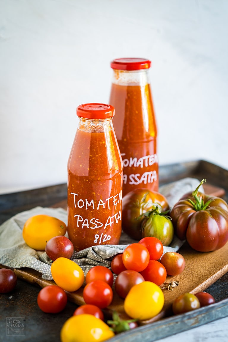 Passierte Tomaten – fein oder rustikal
