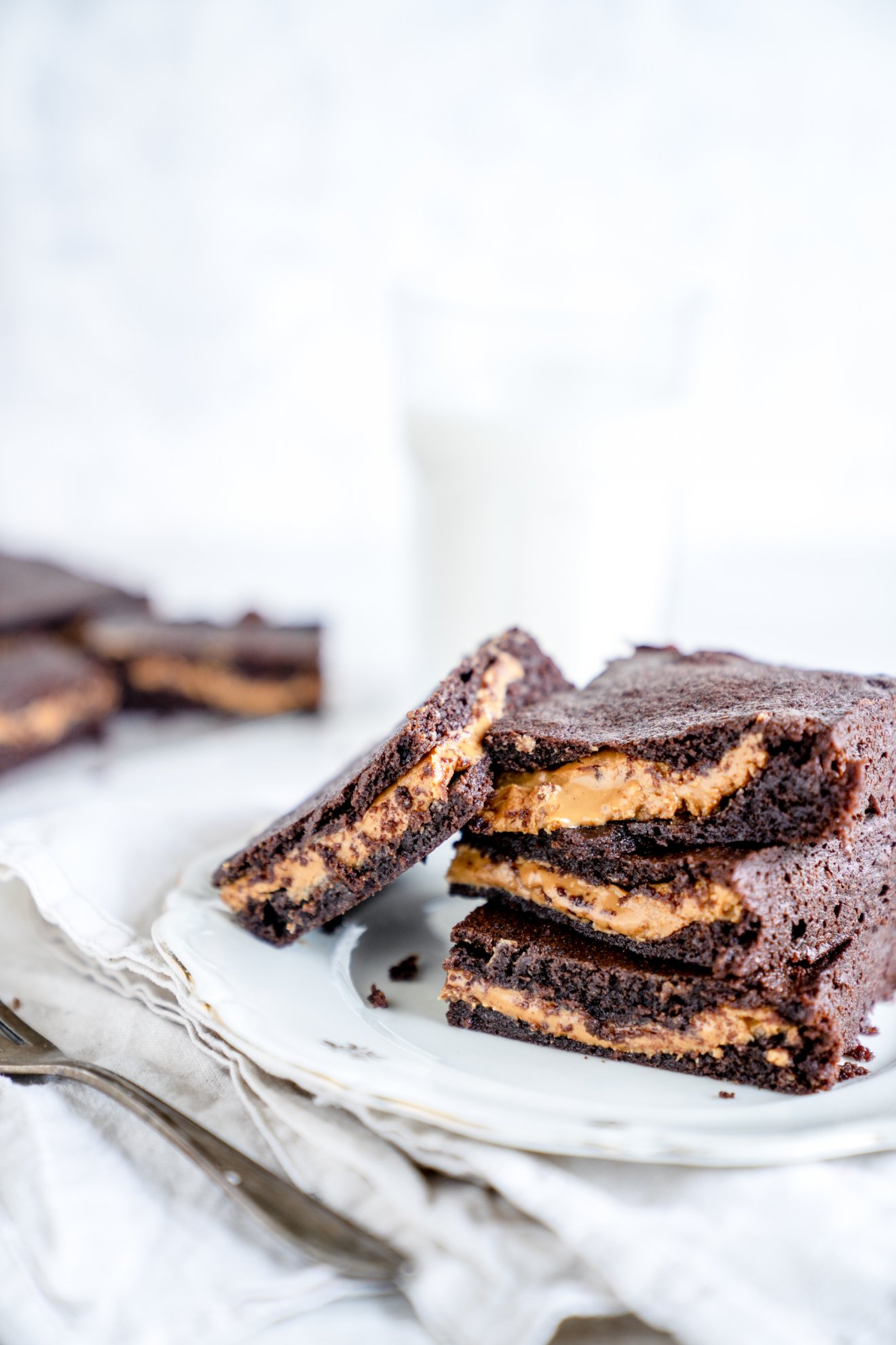 ErdnussbutterBrownies Rezept von Gernekochen.de