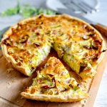Lauch-Schinken-Quiche