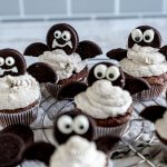 Fledermaus Oreo Cupcakes