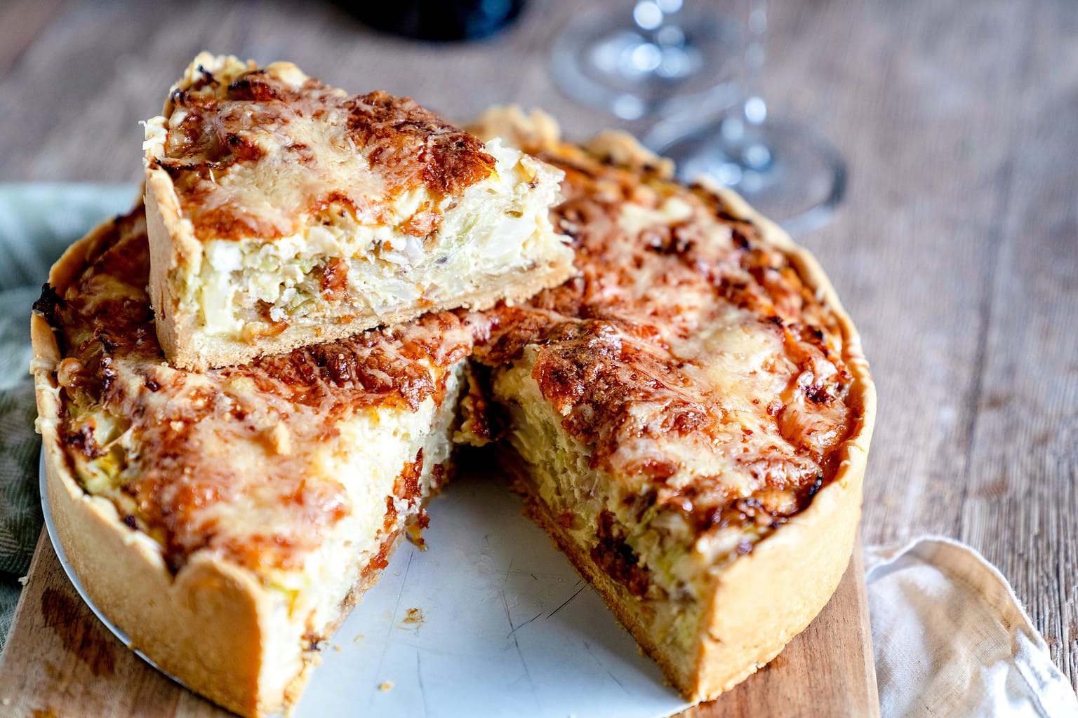 Wirsingquiche - Rezept von Gernekochen.de Wirsingquiche - Rezept von Gernekochen.de