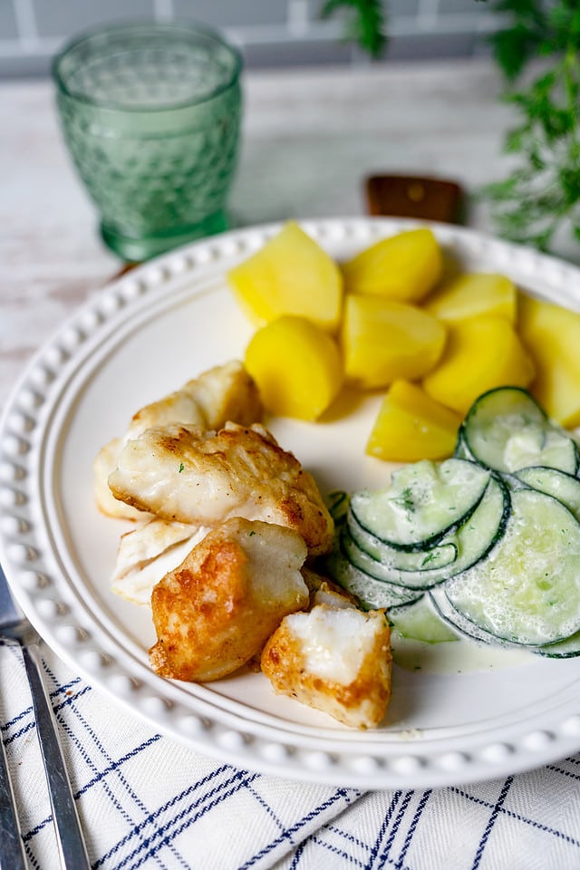 Kabeljau Müllerin Art - Rezept von Gernekochen.de Kabeljau Müllerin Art - Rezept von Gernekochen.de