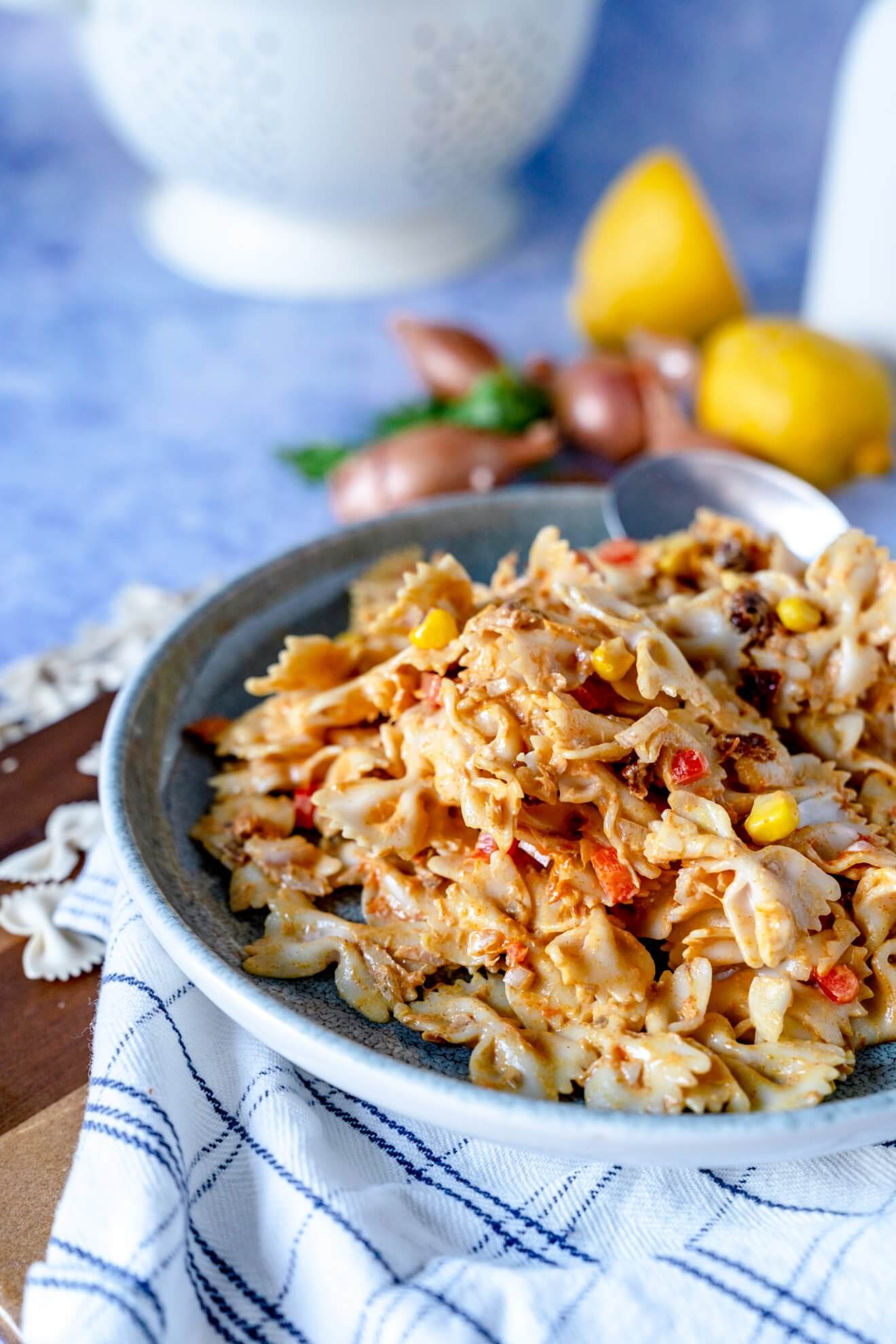 Nudelsalat mit Thunfisch - Rezept von Gernekochen.de