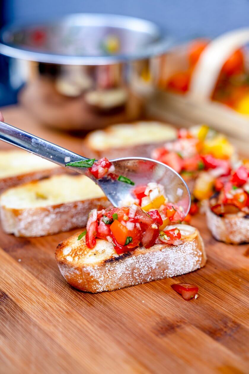 Die beste Bruschetta - Rezept von Gernekochen.de