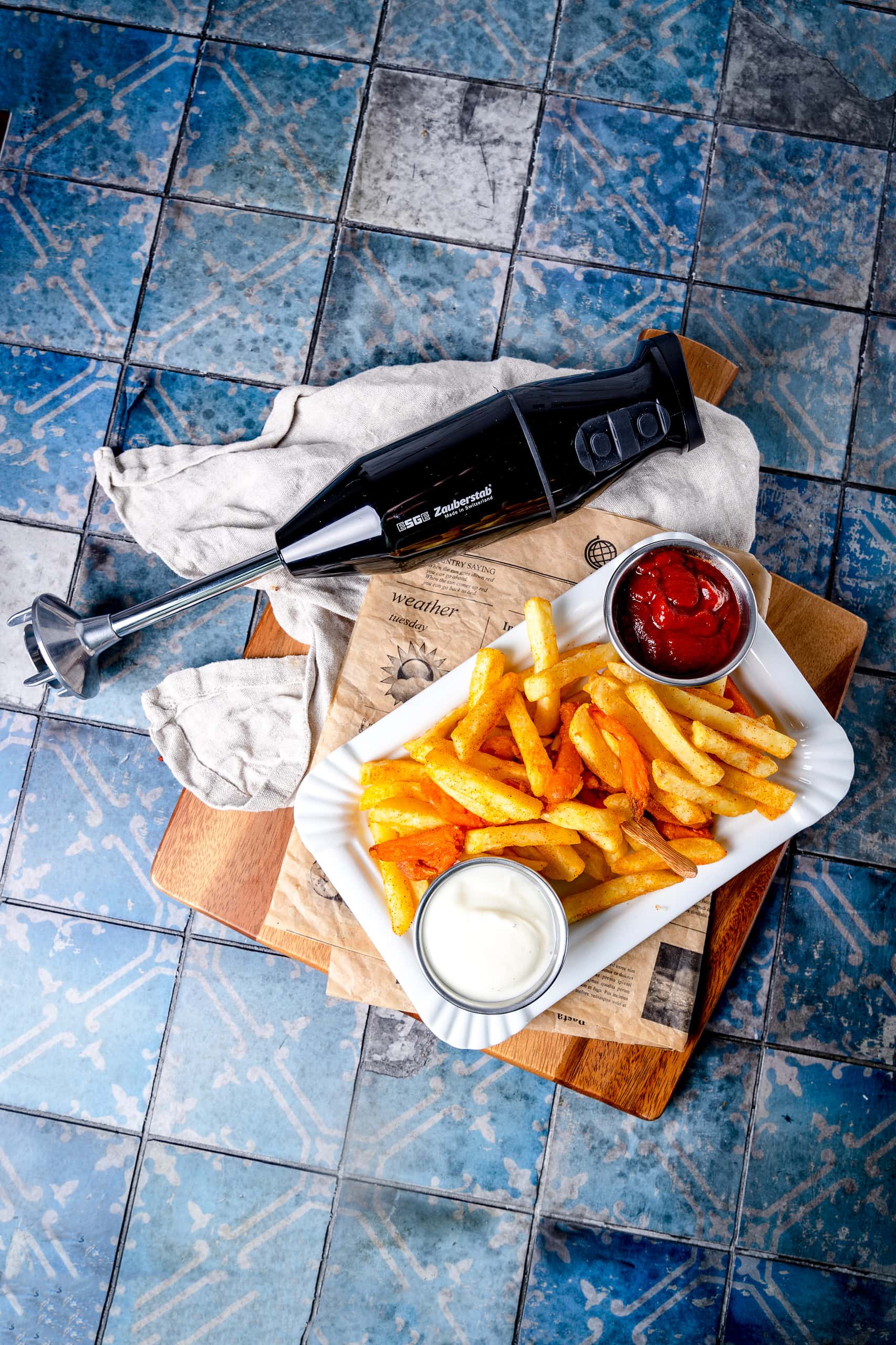 mayonnaise mit zauberstab selber machen