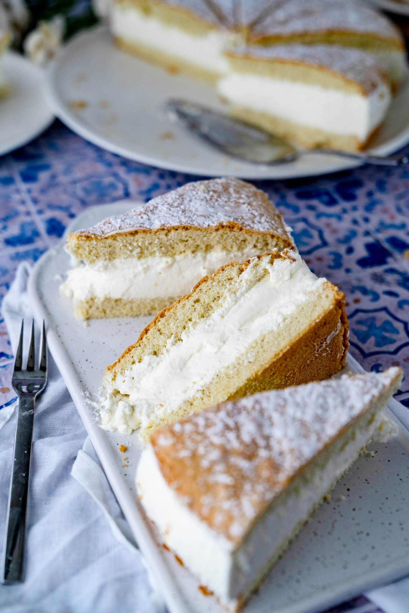 Käse-Sahne-Torte: Der Klassiker - Rezept von Gernekochen.de