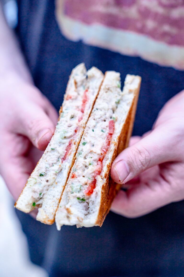 Tuna Melt – Thunfisch Sandwich