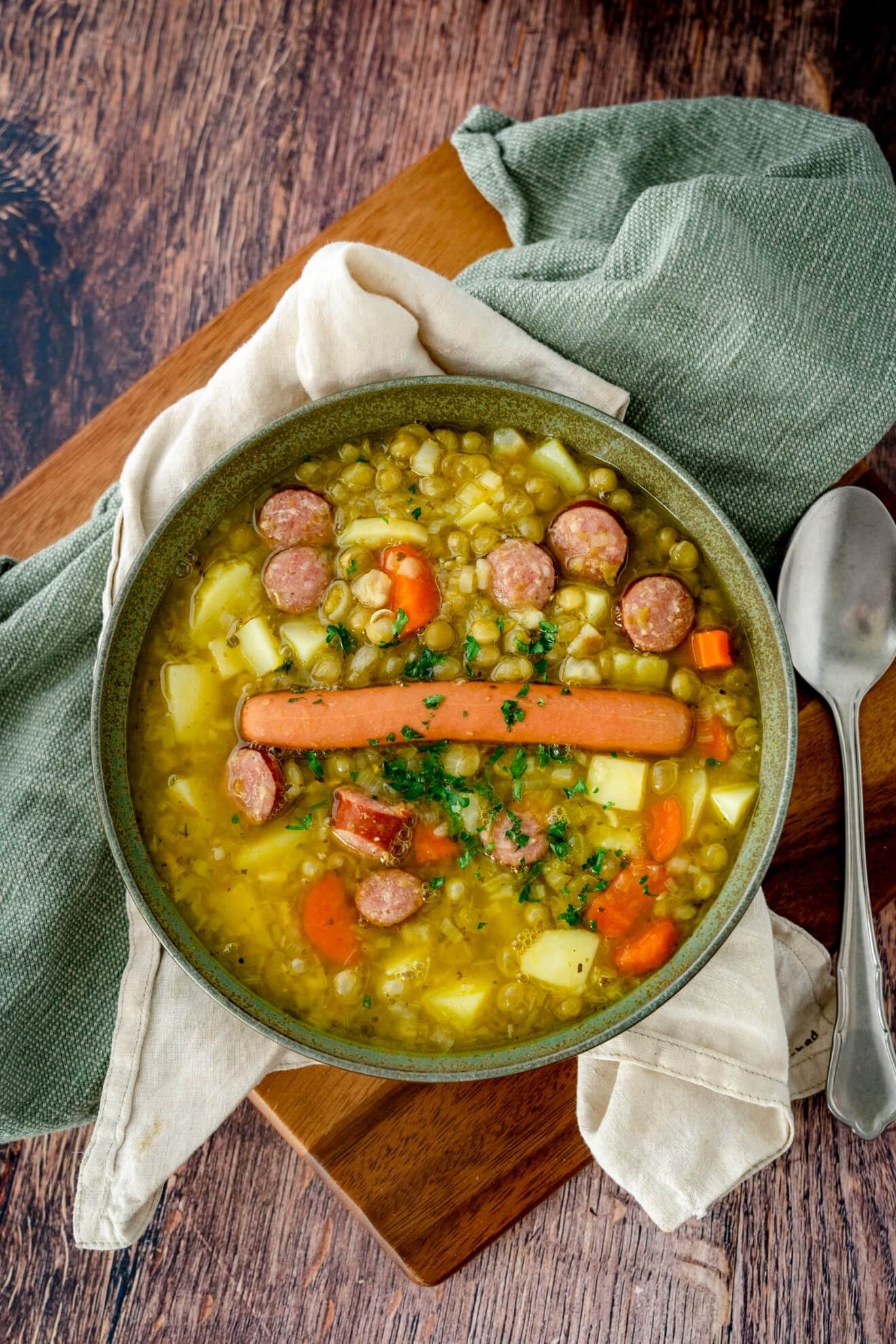 Erbsensuppe aus dem Schnellkochtopf - Gernekochen.de Erbsensuppe aus dem Schnellkochtopf - Gernekochen.de