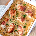 Hähnchen in Frischkäsesauce