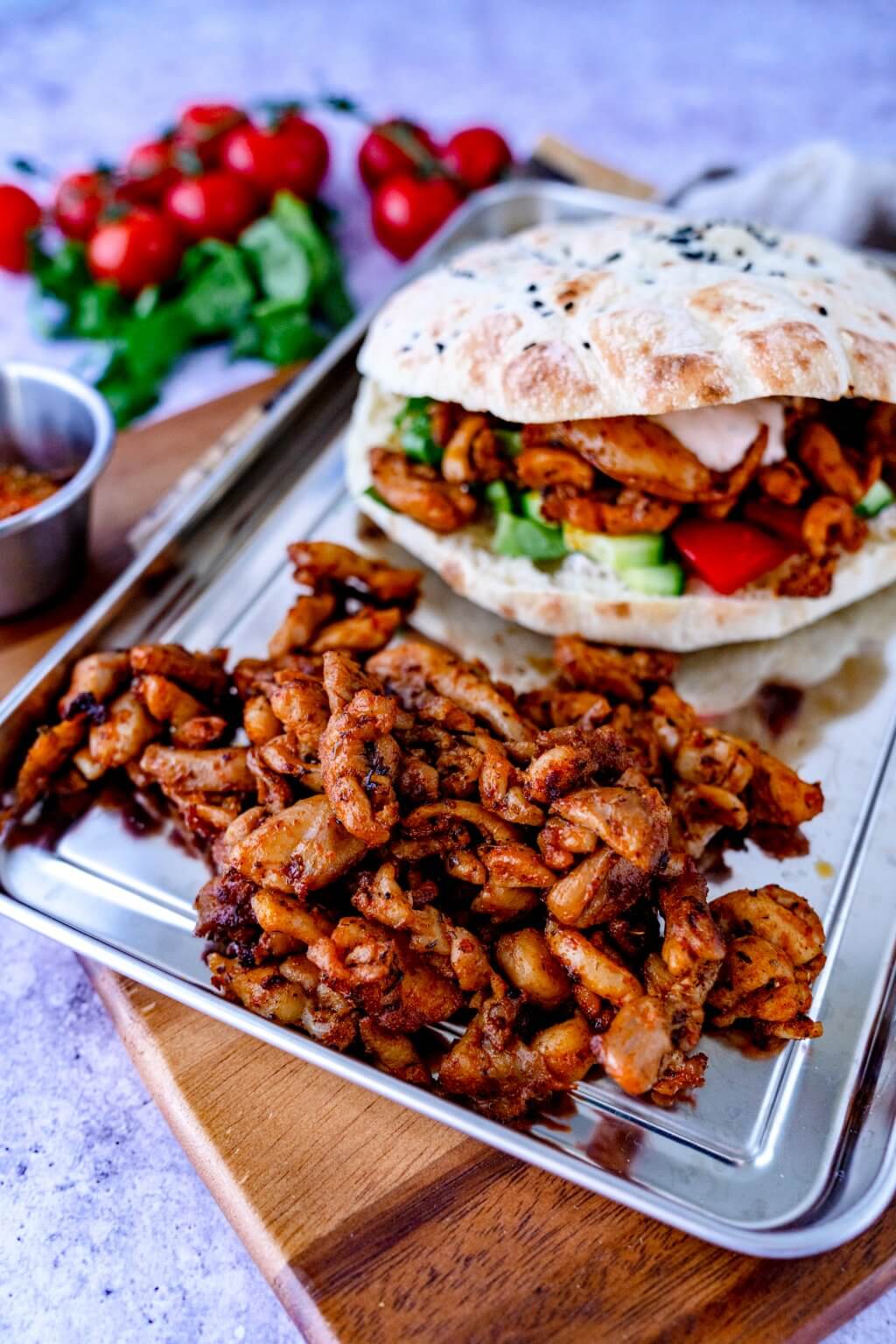 Dönerfleisch selber machen: Fleisch und Gewürzmischung!