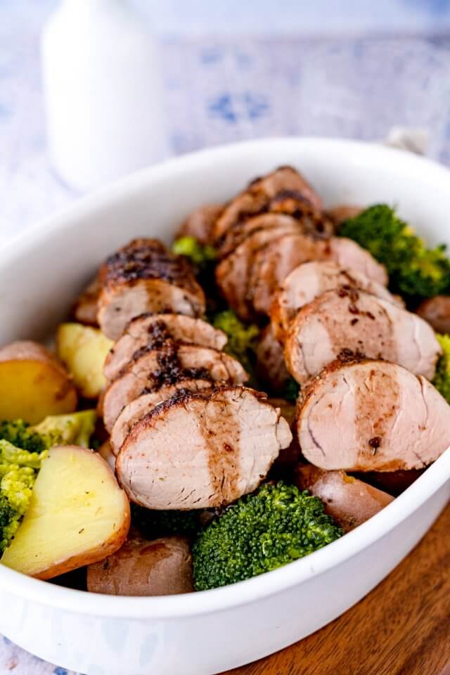 Schweinefilet mit Brokkoli & Kartoffeln -Rezept von Gernekochen Schweinefilet mit Brokkoli & Kartoffeln -Rezept von Gernekochen