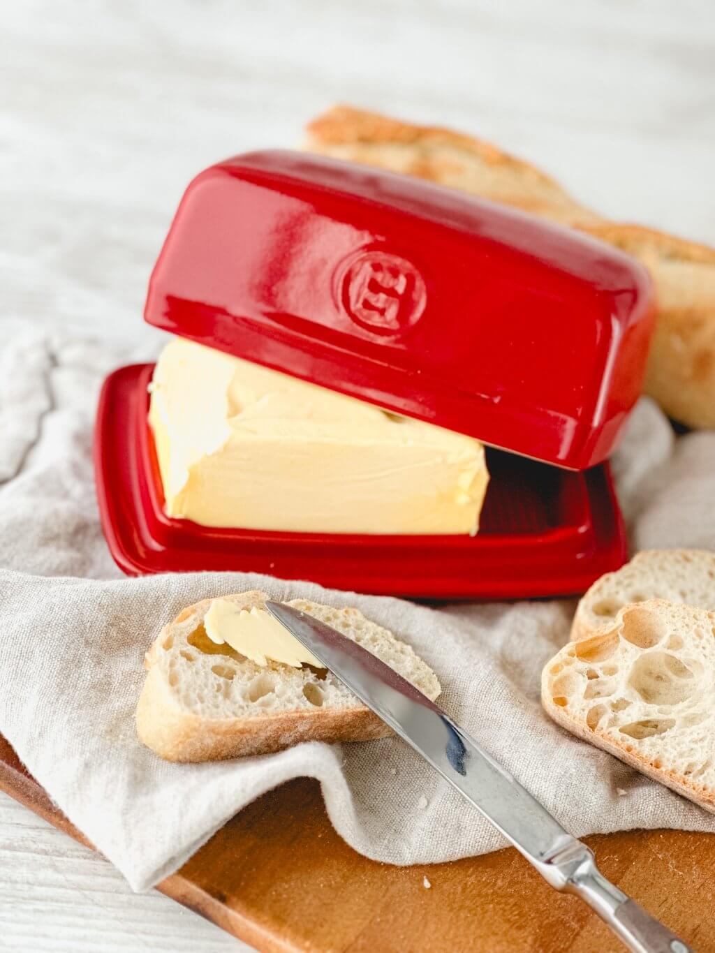 Mit etwas Butter hat man den perfekten Snack.