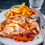 Pizzaschnitzel-BBQ