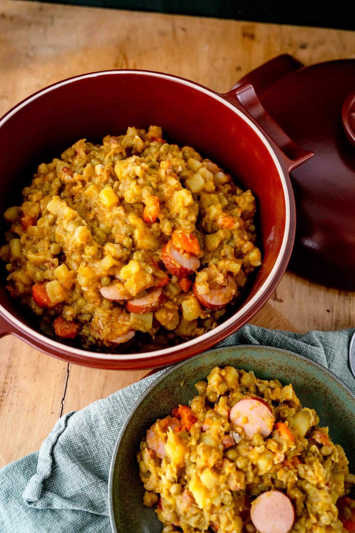 Erbseneintopf wie von Oma - Rezept von Gernekochen.de Erbseneintopf wie von Oma - Rezept von Gernekochen.de