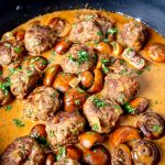 Hackbällchen nach Jäger Art