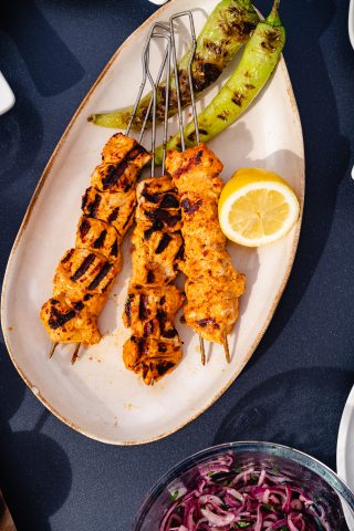 Türkische Hähnchenspieße - Tavuk Sis