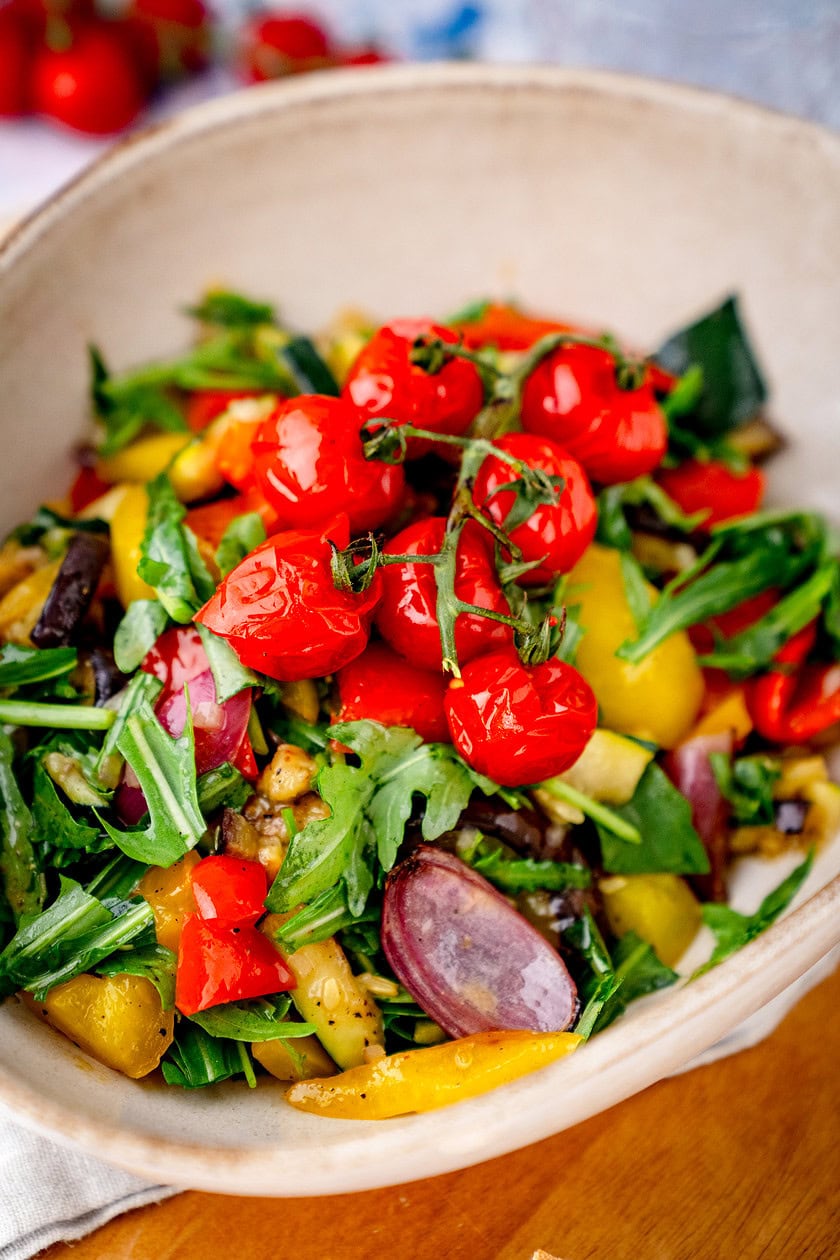 Sommerlicher Grillgemüse-Salat - Rezept von Gernekochen.de