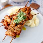 Hähnchenspieße aus der Heißluftfritteuse