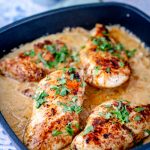 Kräuter-Frischkäse-Hähnchen