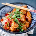 Schnelles Hähnchen süß-sauer